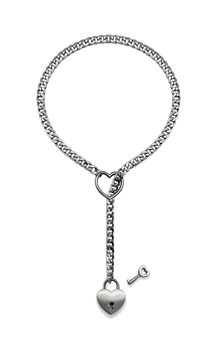 LoveChains™ - Kilit ve Anahtar Choker Zincir (MODEL 3)