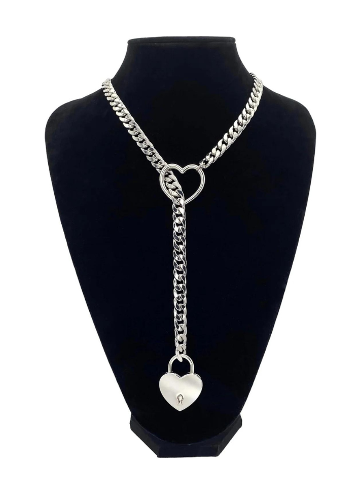 LoveChains™ - Kilit ve Anahtar Choker Zincir (MODEL 3)